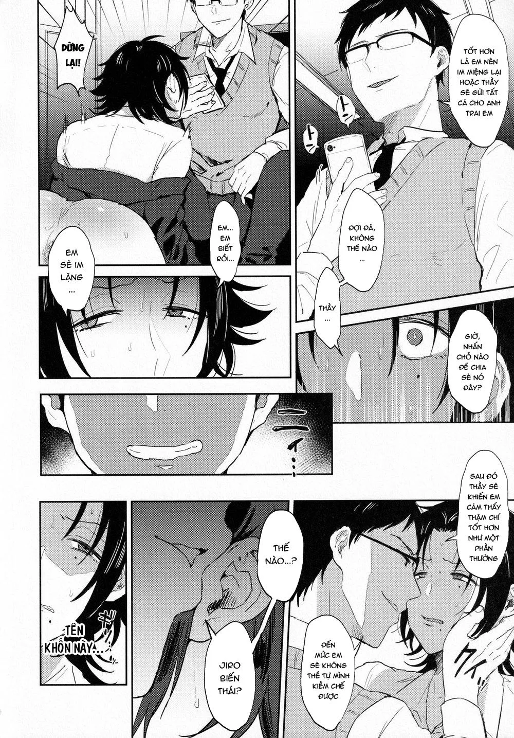 HentaiVN.net - Ảnh 18 - Oshiego Yamada o Kyouhaku Mesu Ochi Sex - Chap 1