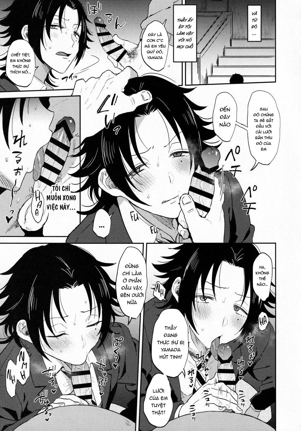 HentaiVN.net - Ảnh 19 - Oshiego Yamada o Kyouhaku Mesu Ochi Sex - Chap 1
