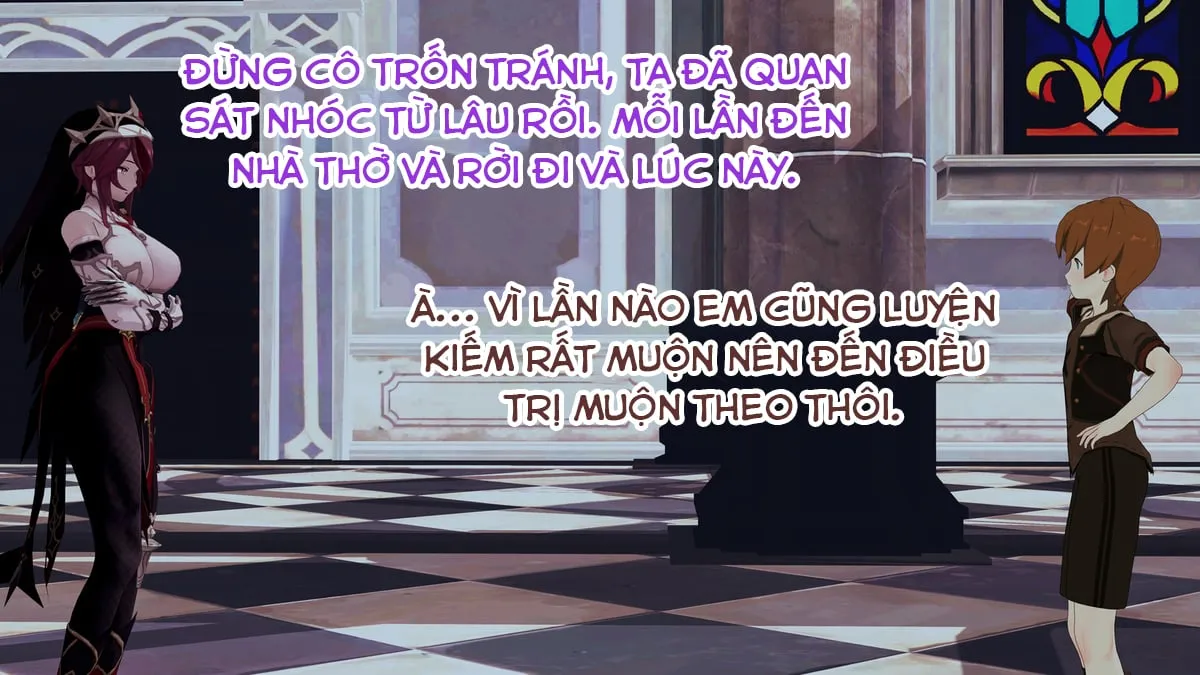HentaiVN.net - Ảnh 30 - Dàn harem của Timmy. (Genshin Impact) - Rosaria 1