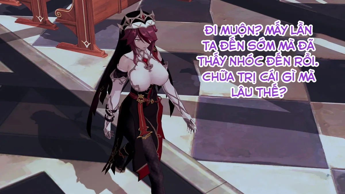 HentaiVN.net - Ảnh 31 - Dàn harem của Timmy. (Genshin Impact) - Rosaria 1