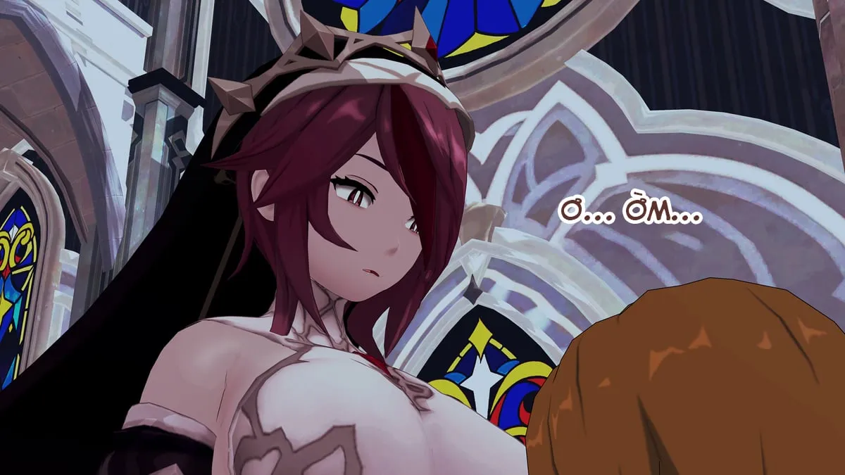 HentaiVN.net - Ảnh 34 - Dàn harem của Timmy. (Genshin Impact) - Rosaria 1
