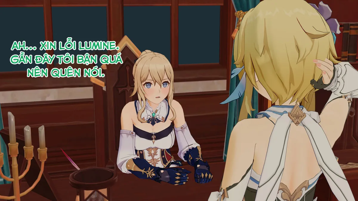 HentaiVN.net - Ảnh 12 - Dàn harem của Timmy. (Genshin Impact) - Jean 2