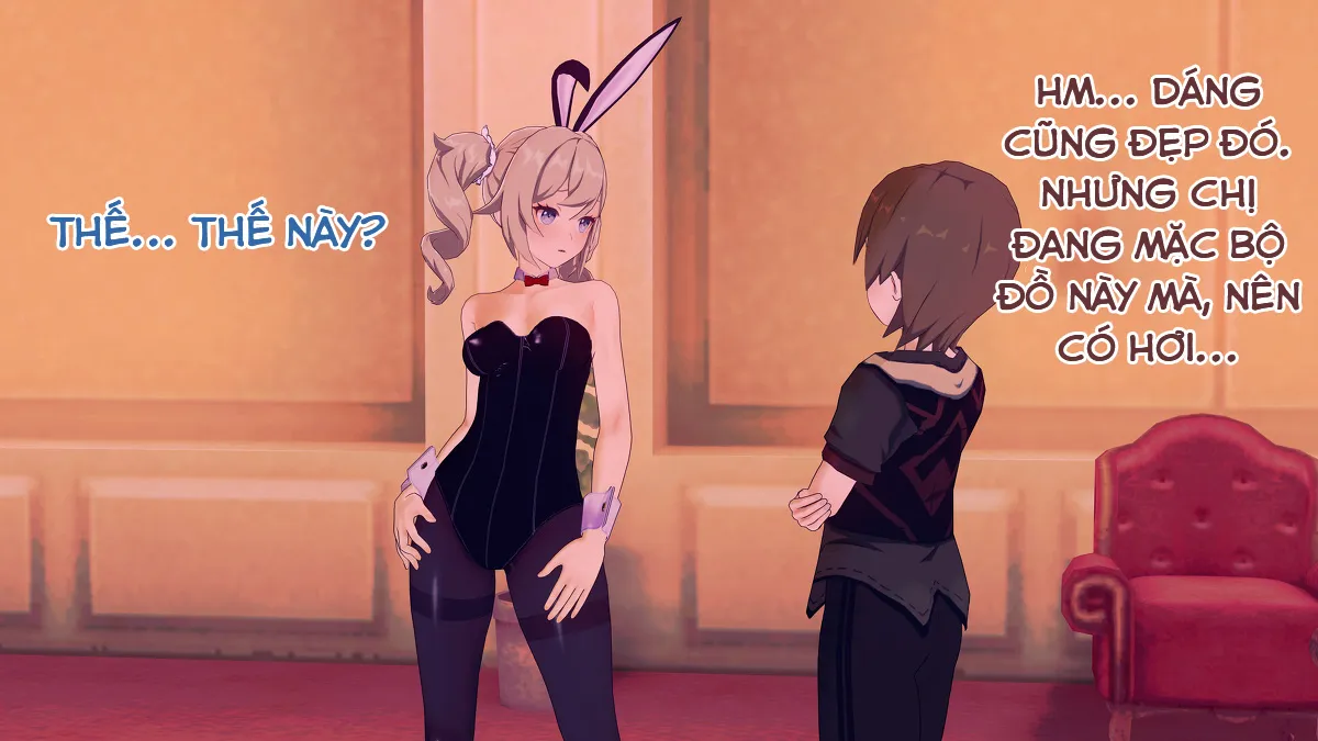 HentaiVN.net - Ảnh 12 - Dàn harem của Timmy. (Genshin Impact) - Barbara 4