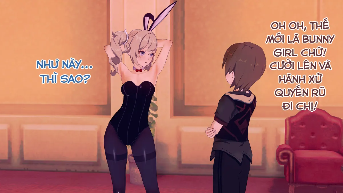 HentaiVN.net - Ảnh 13 - Dàn harem của Timmy. (Genshin Impact) - Barbara 4