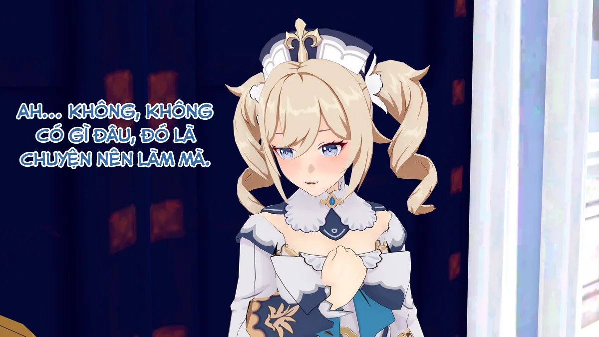 HentaiVN.net - Ảnh 34 - Dàn harem của Timmy. (Genshin Impact) - Barbara 3