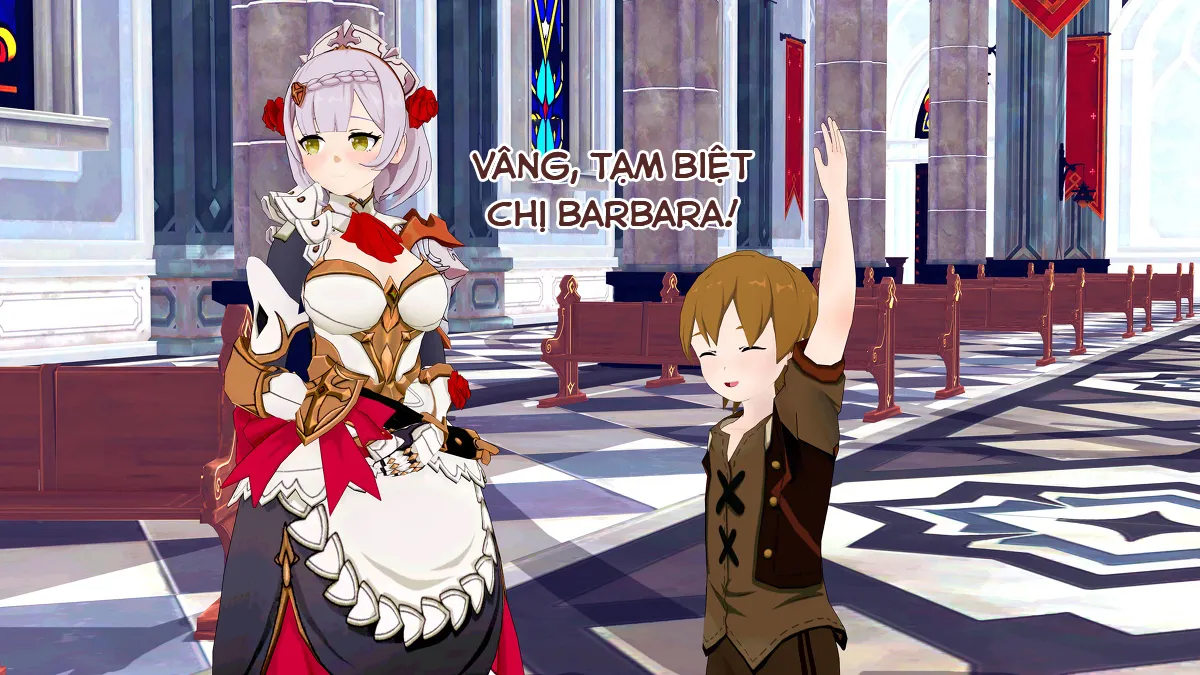 HentaiVN.net - Ảnh 36 - Dàn harem của Timmy. (Genshin Impact) - Barbara 3