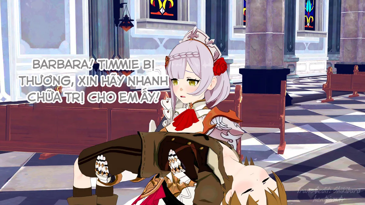 HentaiVN.net - Ảnh 7 - Dàn harem của Timmy. (Genshin Impact) - Barbara 1