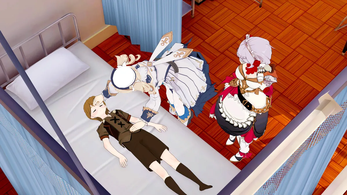 HentaiVN.net - Ảnh 9 - Dàn harem của Timmy. (Genshin Impact) - Barbara 1