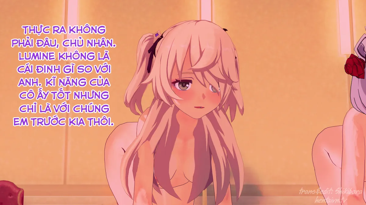 HentaiVN.net - Ảnh 28 - Dàn harem của Timmy. (Genshin Impact) - Noelle & Fischl