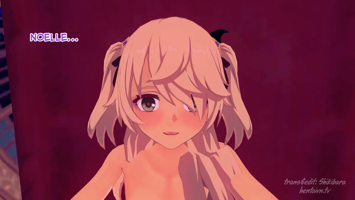 HentaiVN.net - Ảnh 5 - Dàn harem của Timmy. (Genshin Impact) - Noelle & Fischl