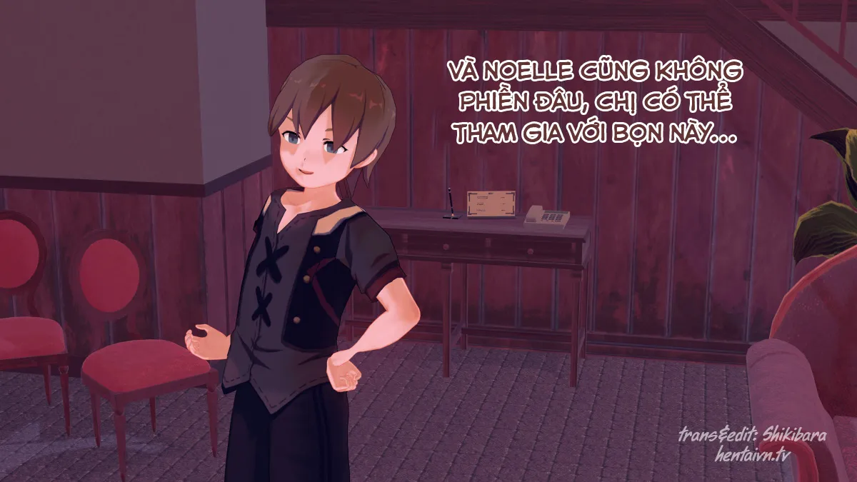 HentaiVN.net - Ảnh 10 - Dàn harem của Timmy. (Genshin Impact) - Fischl 4