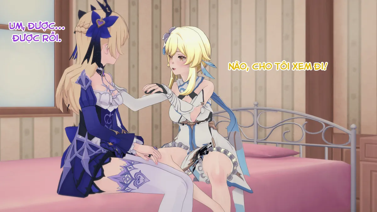 HentaiVN.net - Ảnh 26 - Dàn harem của Timmy. (Genshin Impact) - Fischl 3