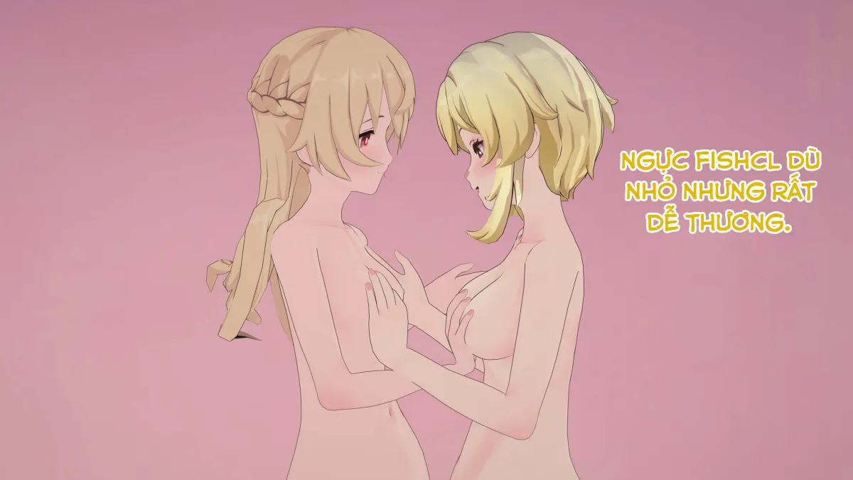 HentaiVN.net - Ảnh 32 - Dàn harem của Timmy. (Genshin Impact) - Fischl 3