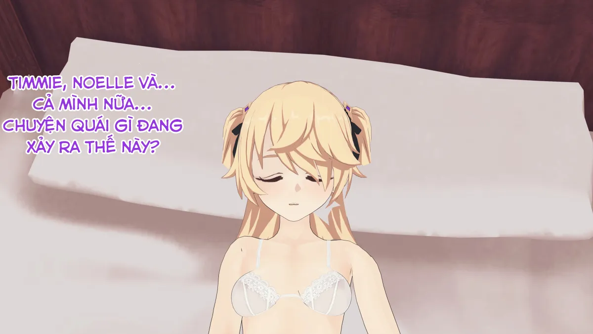 HentaiVN.net - Ảnh 5 - Dàn harem của Timmy. (Genshin Impact) - Fischl 3