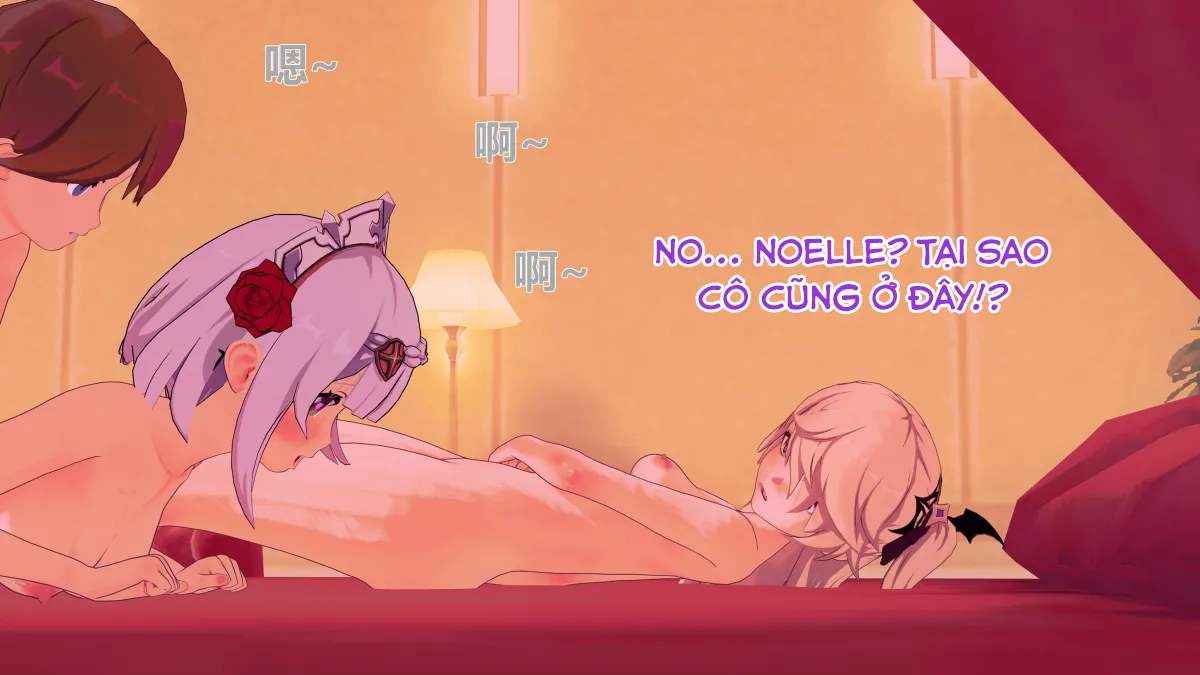 HentaiVN.net - Ảnh 29 - Dàn harem của Timmy. (Genshin Impact) - Fischl 2