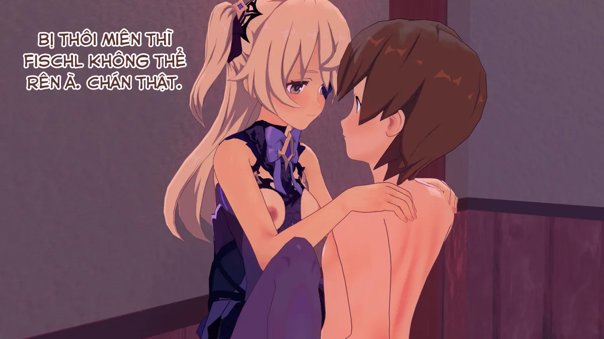 HentaiVN.net - Ảnh 4 - Dàn harem của Timmy. (Genshin Impact) - Fischl 2