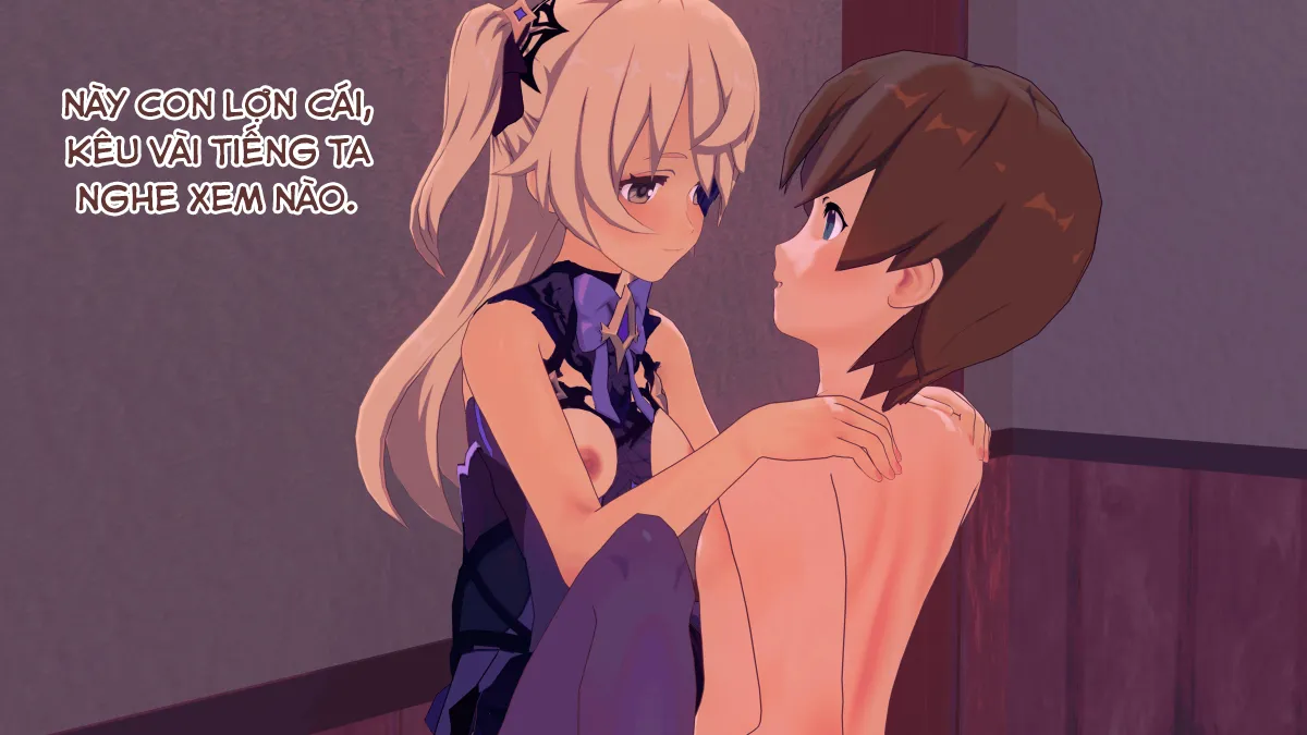 HentaiVN.net - Ảnh 5 - Dàn harem của Timmy. (Genshin Impact) - Fischl 2