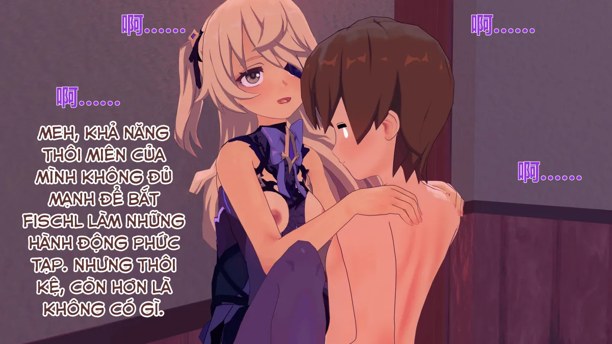 HentaiVN.net - Ảnh 7 - Dàn harem của Timmy. (Genshin Impact) - Fischl 2