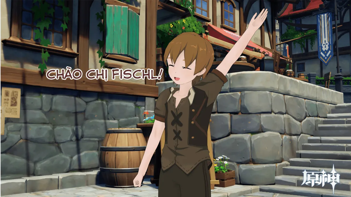 HentaiVN.net - Ảnh 18 - Dàn harem của Timmy. (Genshin Impact) - Fischl 1