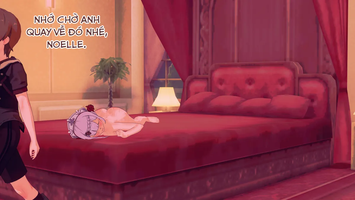 HentaiVN.net - Ảnh 25 - Dàn harem của Timmy. (Genshin Impact) - Chap 1 - Noelle