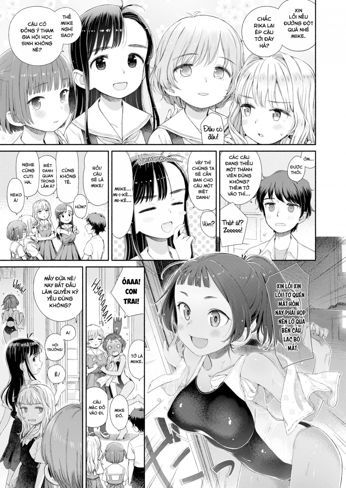 HentaiVN.net - Ảnh 4 - Hội học sinh thất tình - Chương 1: Tình yêu không thành của Hội trưởng Yumiya Shiori