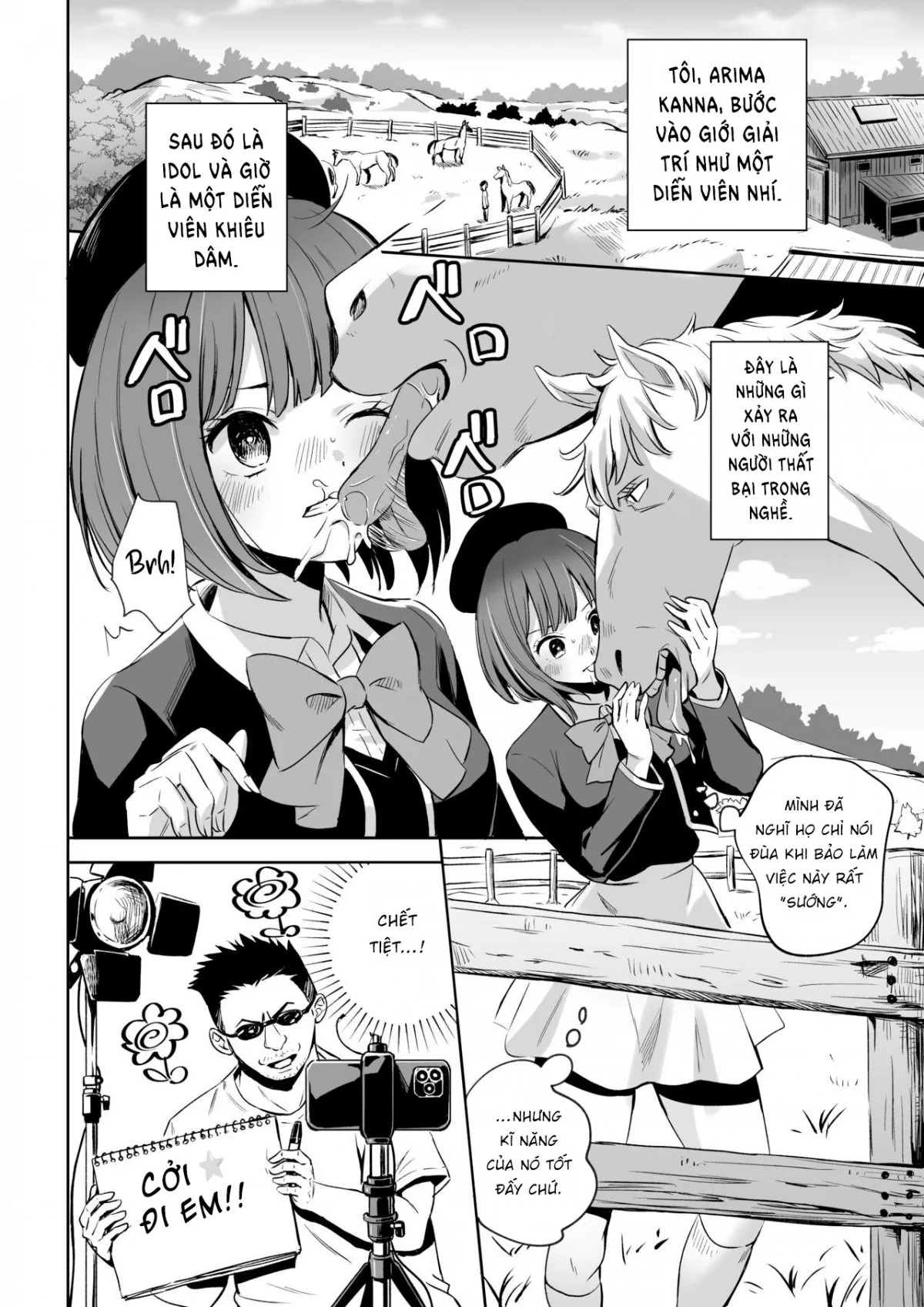 HentaiVN.net - Ảnh 3 - Uma ga Aritte Omowareta no ka na [Uma ga Aritte Omowareta no ka na] - Oneshot