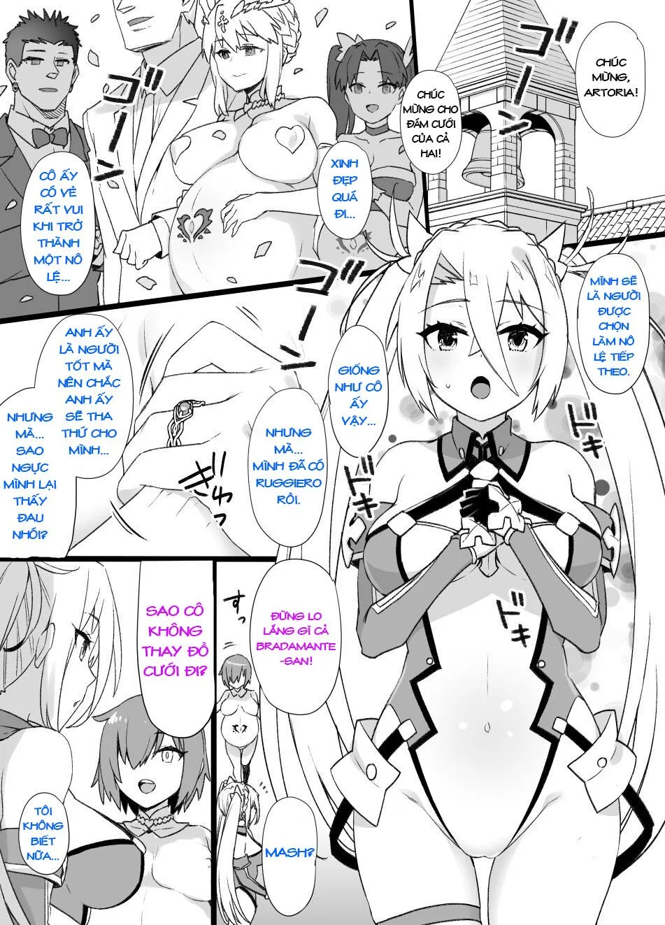 HentaiVN.net - Ảnh 3 - Dorei Zuma Bradamante (Fate/Grand Order) [Dorei Zuma Bradamante (Sennou NTR + Botebara-ka) (Fate/Grand Order)] - Oneshot