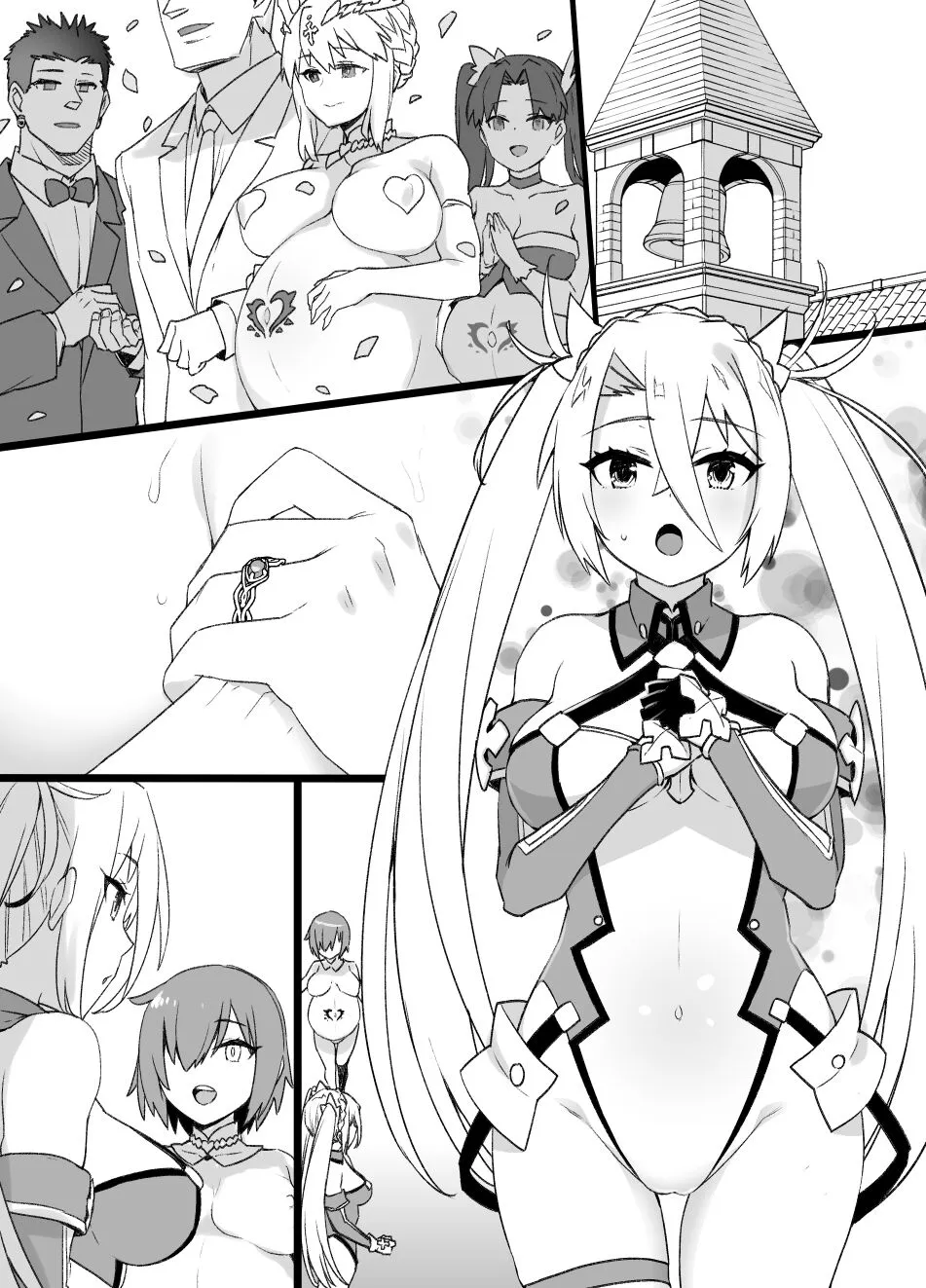 HentaiVN.net - Ảnh 3 - Dorei Zuma Bradamante (Fate/Grand Order) [Dorei Zuma Bradamante (Sennou NTR + Botebara-ka) (Fate/Grand Order)] - Không thoại