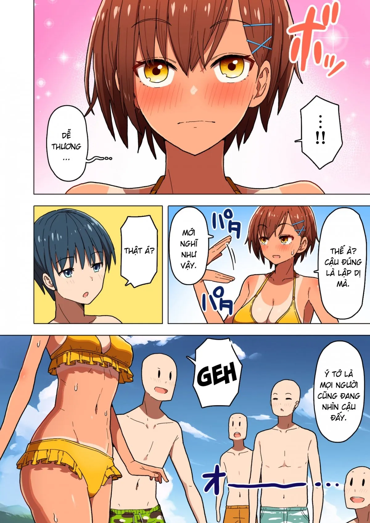 HentaiVN.net - Ảnh 13 - Đi dã ngoại với lớp, tôi bị cướp luôn bạn gái [Shuugaku Ryokou, Kanojo Ubarareru Nettaiya] - Oneshot mất