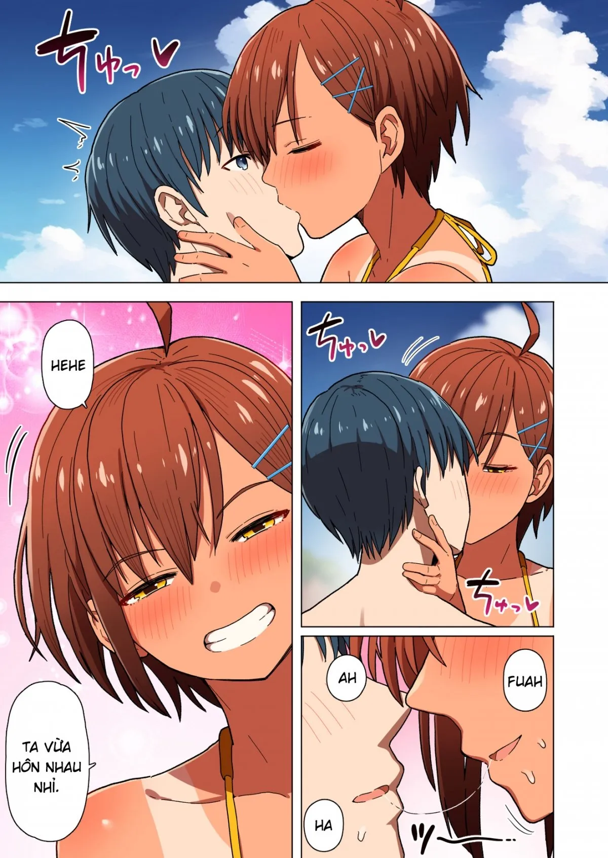 HentaiVN.net - Ảnh 20 - Đi dã ngoại với lớp, tôi bị cướp luôn bạn gái [Shuugaku Ryokou, Kanojo Ubarareru Nettaiya] - Oneshot mất