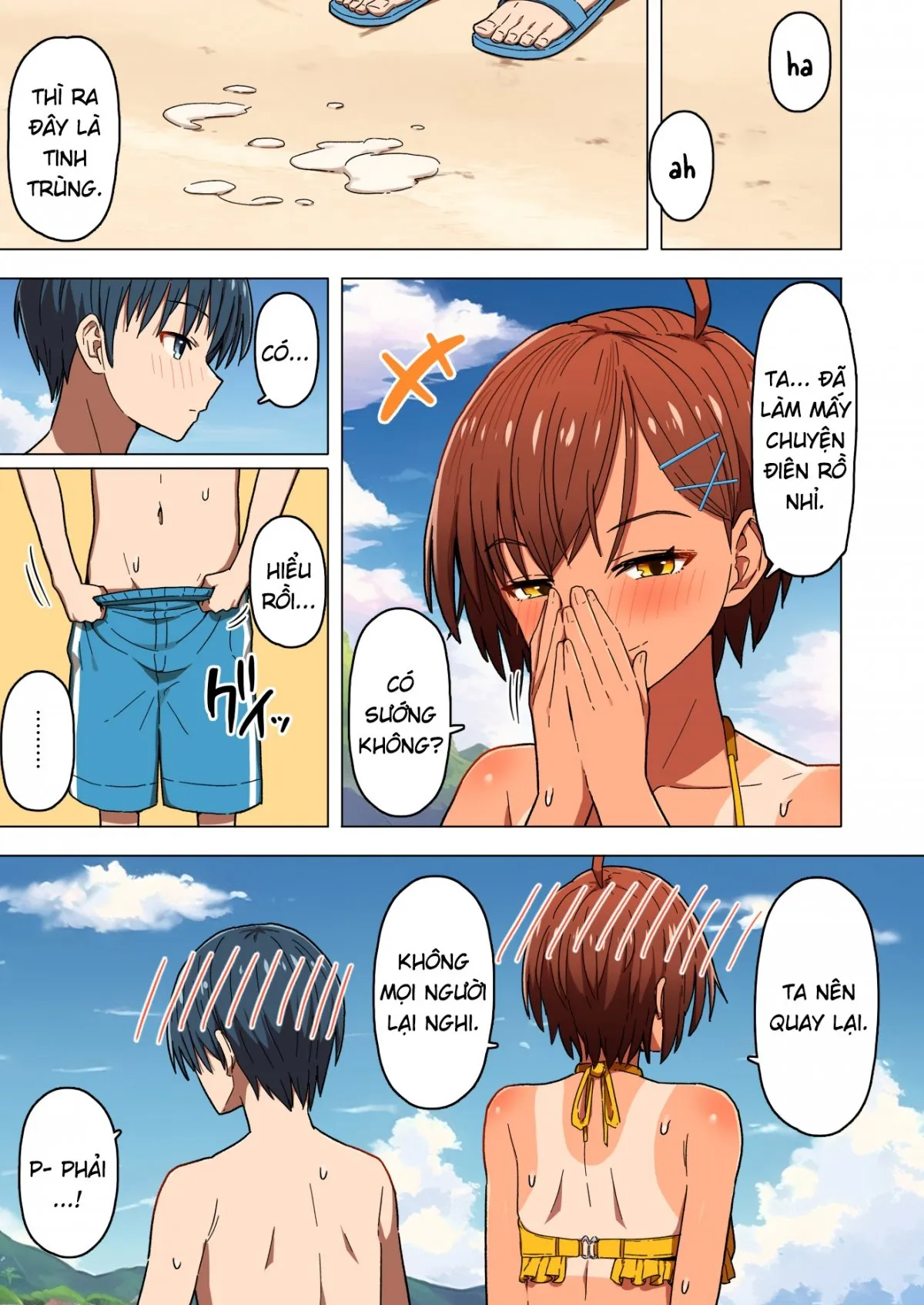 HentaiVN.net - Ảnh 26 - Đi dã ngoại với lớp, tôi bị cướp luôn bạn gái [Shuugaku Ryokou, Kanojo Ubarareru Nettaiya] - Oneshot mất