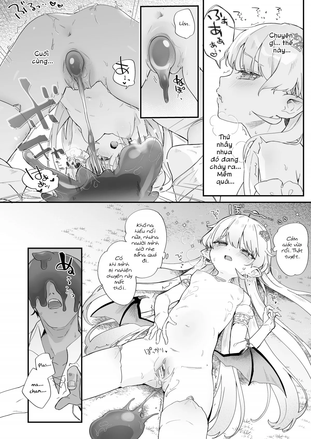 HentaiVN.net - Ảnh 24 - Không đời nào có chuyện ta sẽ thua một con slime dâm dục - Oneshot nứng