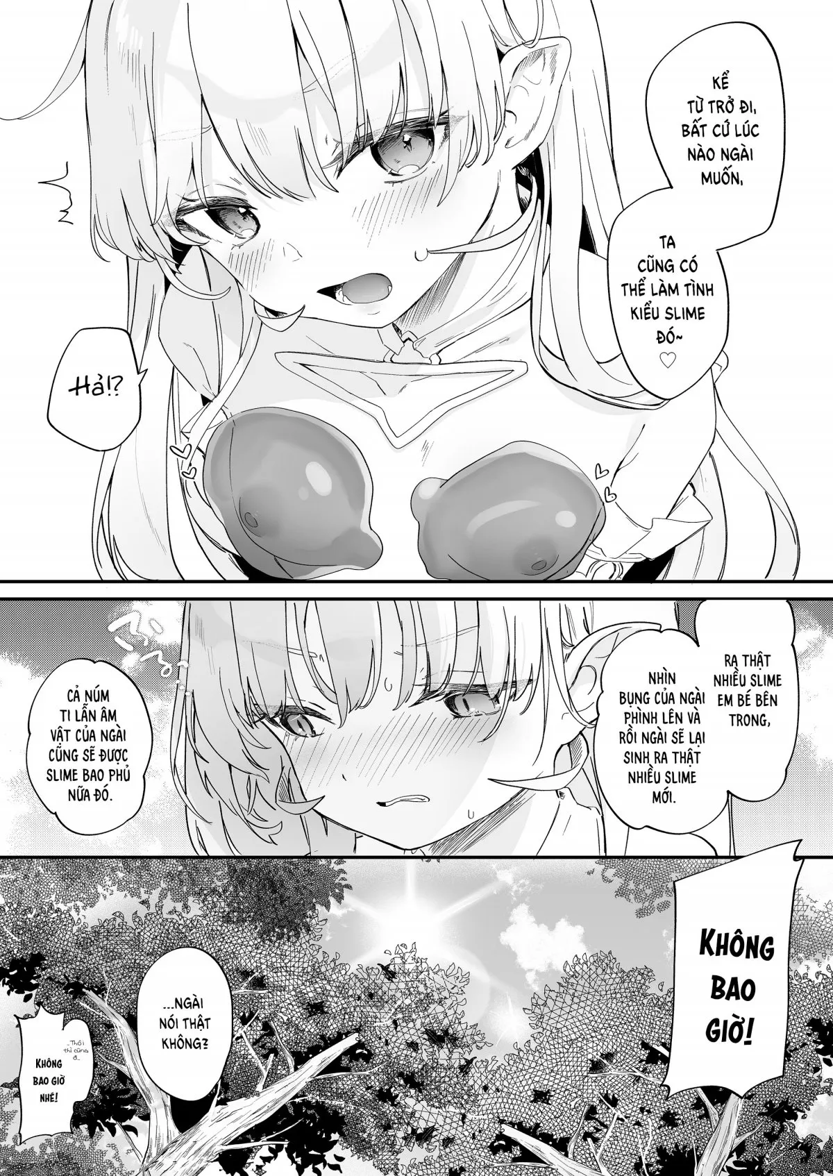 HentaiVN.net - Ảnh 29 - Không đời nào có chuyện ta sẽ thua một con slime dâm dục - Oneshot nứng