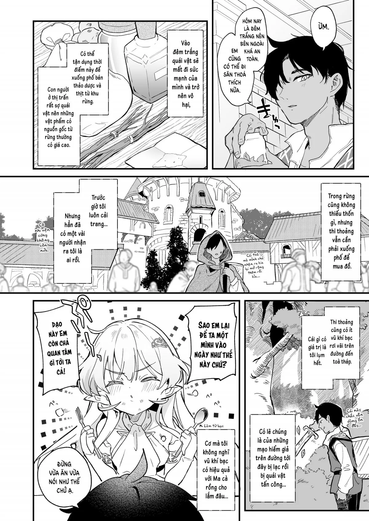 HentaiVN.net - Ảnh 4 - Không đời nào có chuyện ta sẽ thua một con slime dâm dục - Oneshot nứng