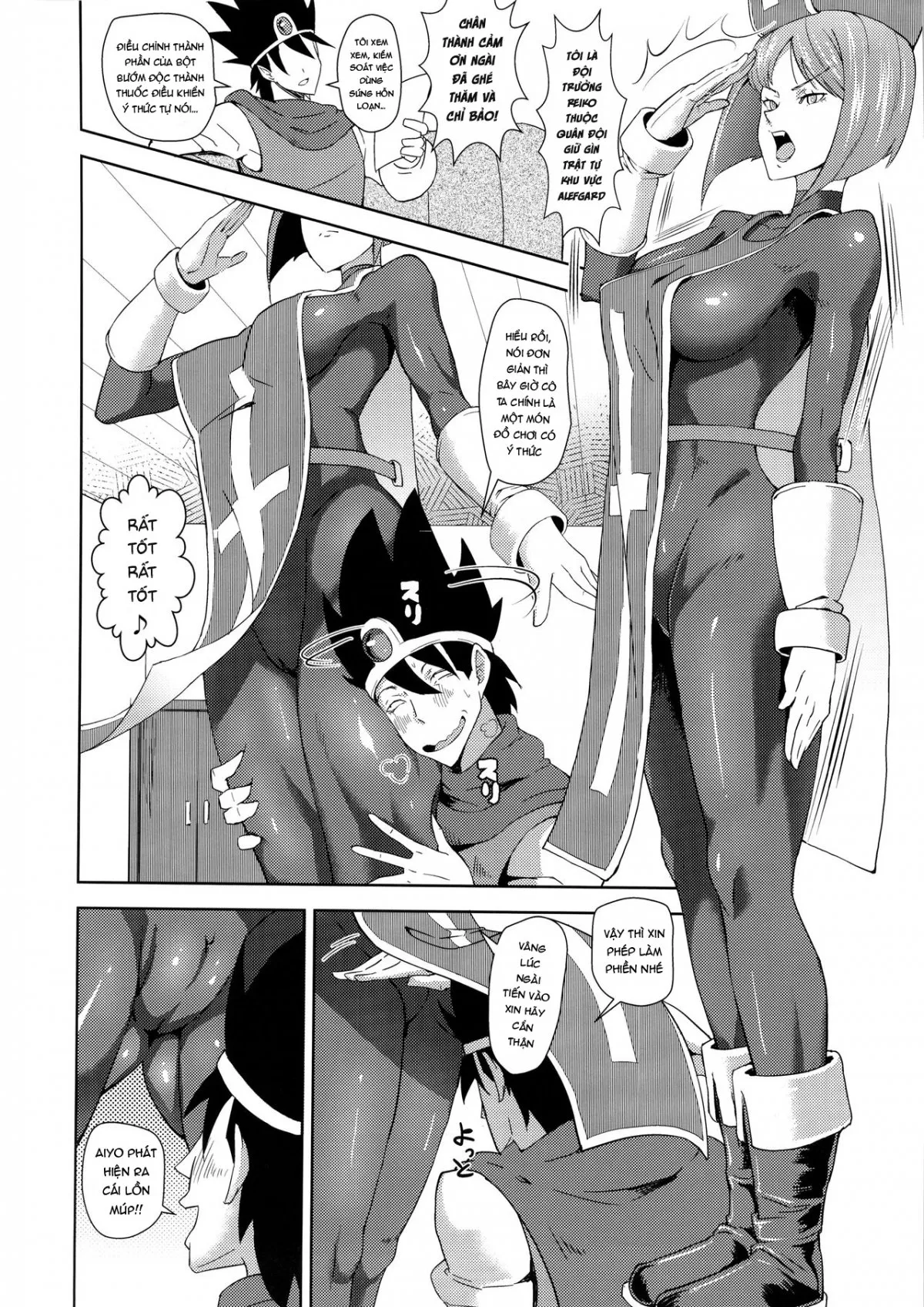 HentaiVN.net - Ảnh 14 - Namaiki na Onna Souryo ni Medapani o Kurawasero! + Shadow Galko-chan - Oneshot