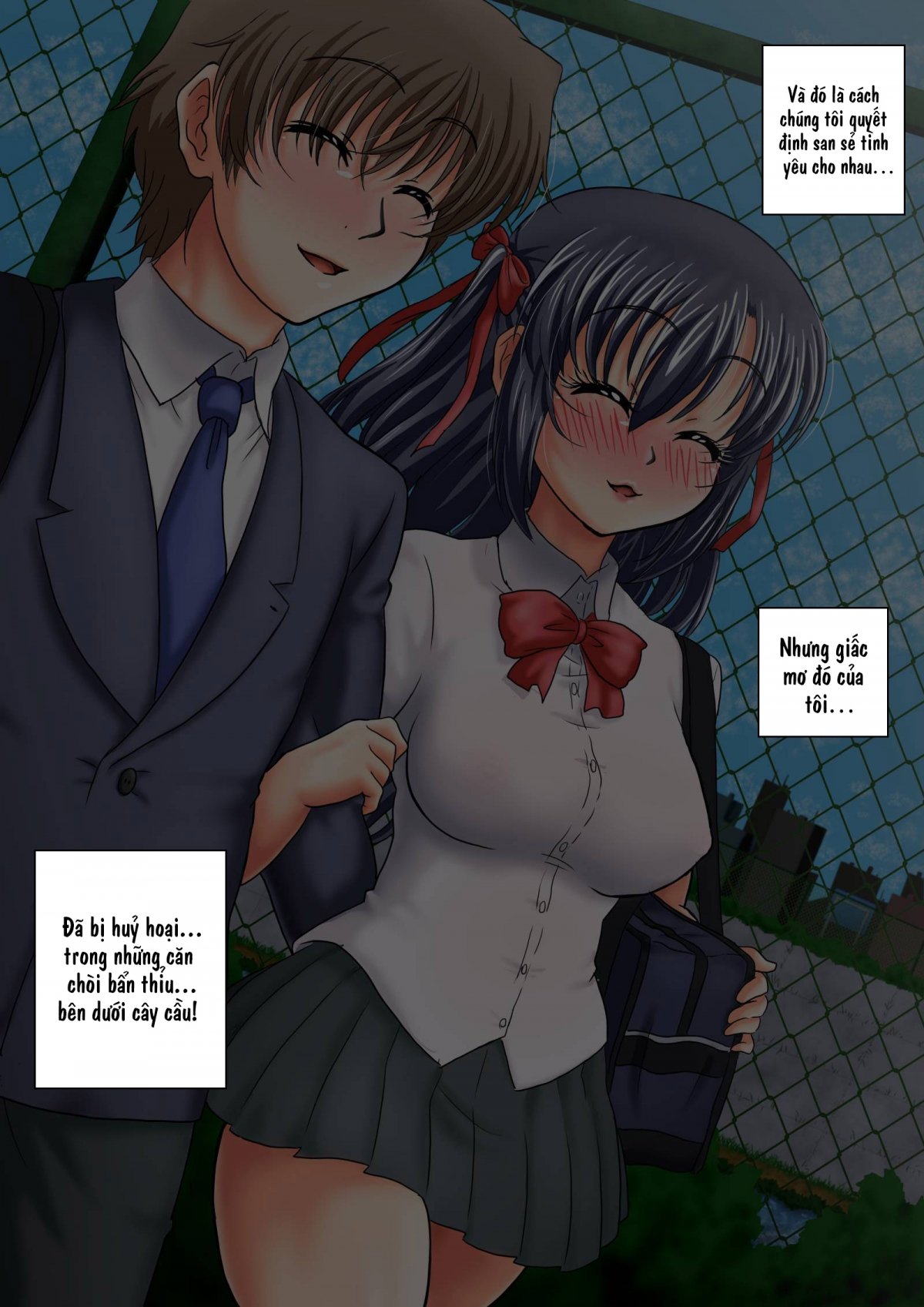 HentaiVN.net - Ảnh 12 - Chijoku Ni Ochita Kanojo ~Netori To Rinkan No Hashi~ [A Girls Fall From Grace - A Bridge Of Cheating And Gang Rape] - Oneshot