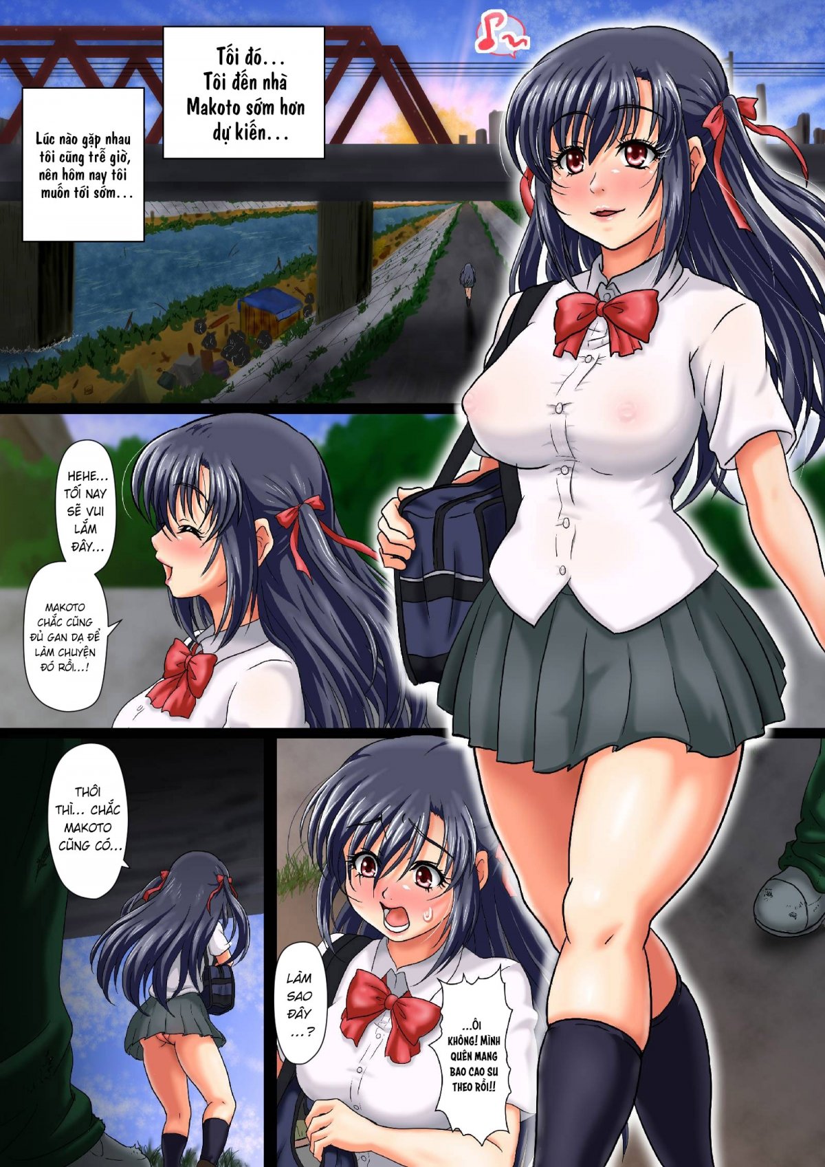 HentaiVN.net - Ảnh 13 - Chijoku Ni Ochita Kanojo ~Netori To Rinkan No Hashi~ [A Girls Fall From Grace - A Bridge Of Cheating And Gang Rape] - Oneshot