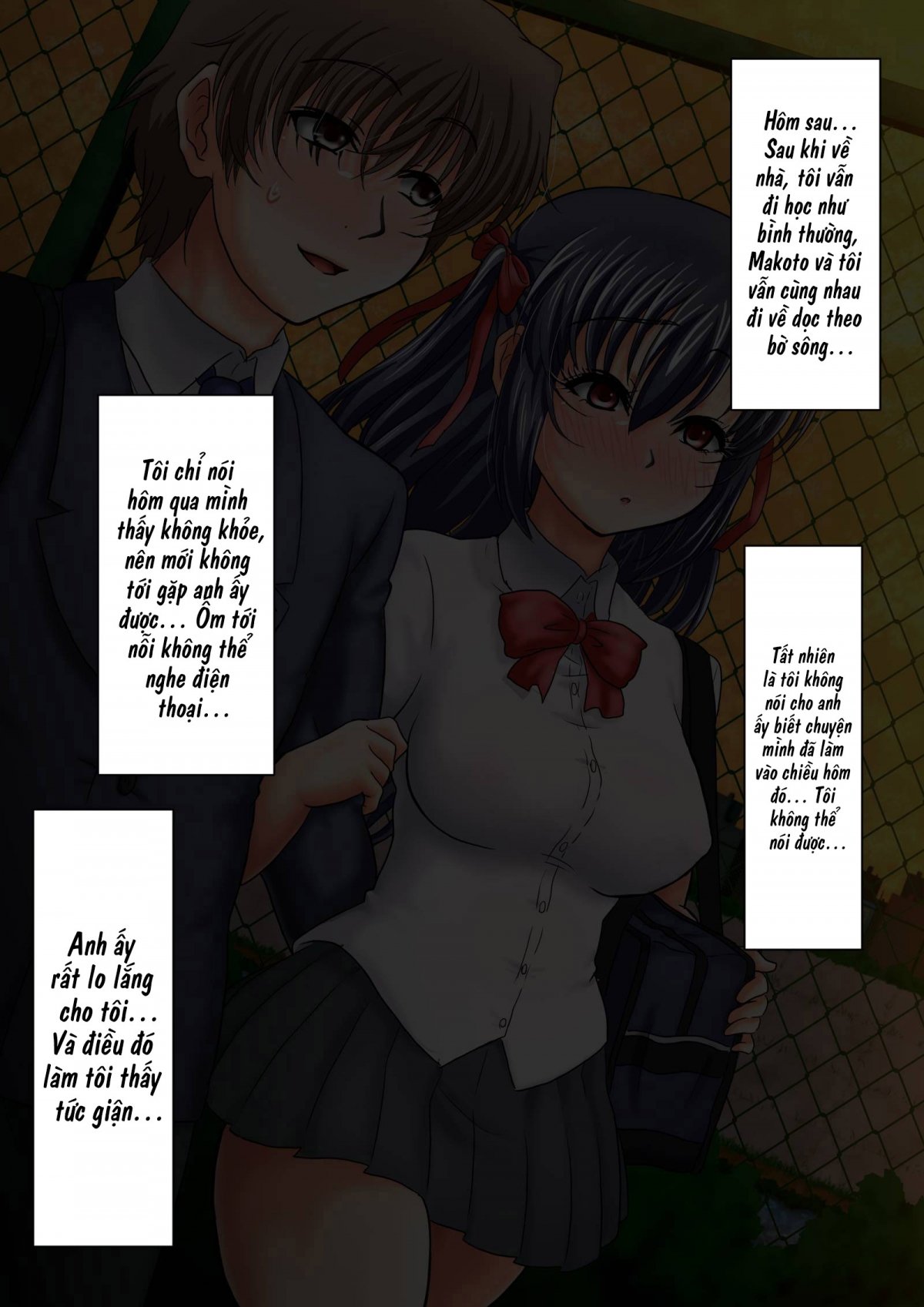 HentaiVN.net - Ảnh 37 - Chijoku Ni Ochita Kanojo ~Netori To Rinkan No Hashi~ [A Girls Fall From Grace - A Bridge Of Cheating And Gang Rape] - Oneshot