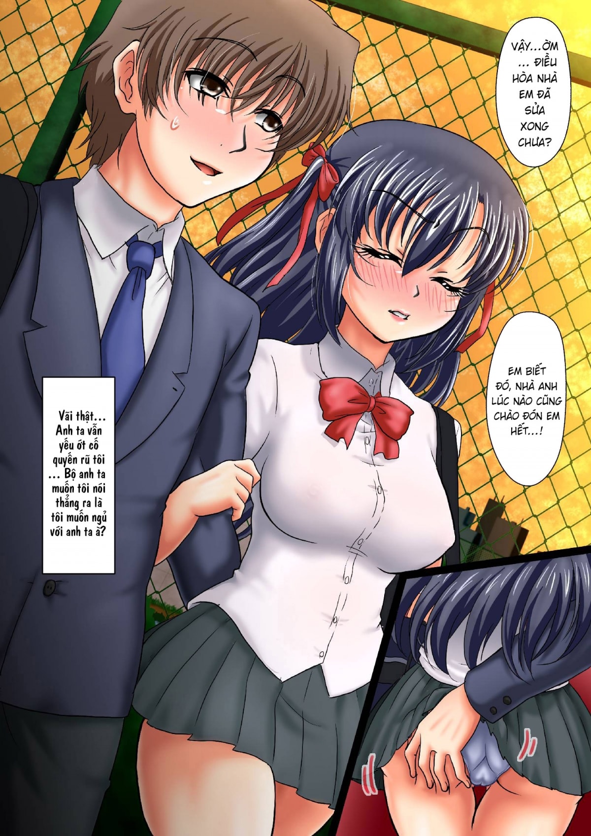 HentaiVN.net - Ảnh 41 - Chijoku Ni Ochita Kanojo ~Netori To Rinkan No Hashi~ [A Girls Fall From Grace - A Bridge Of Cheating And Gang Rape] - Oneshot