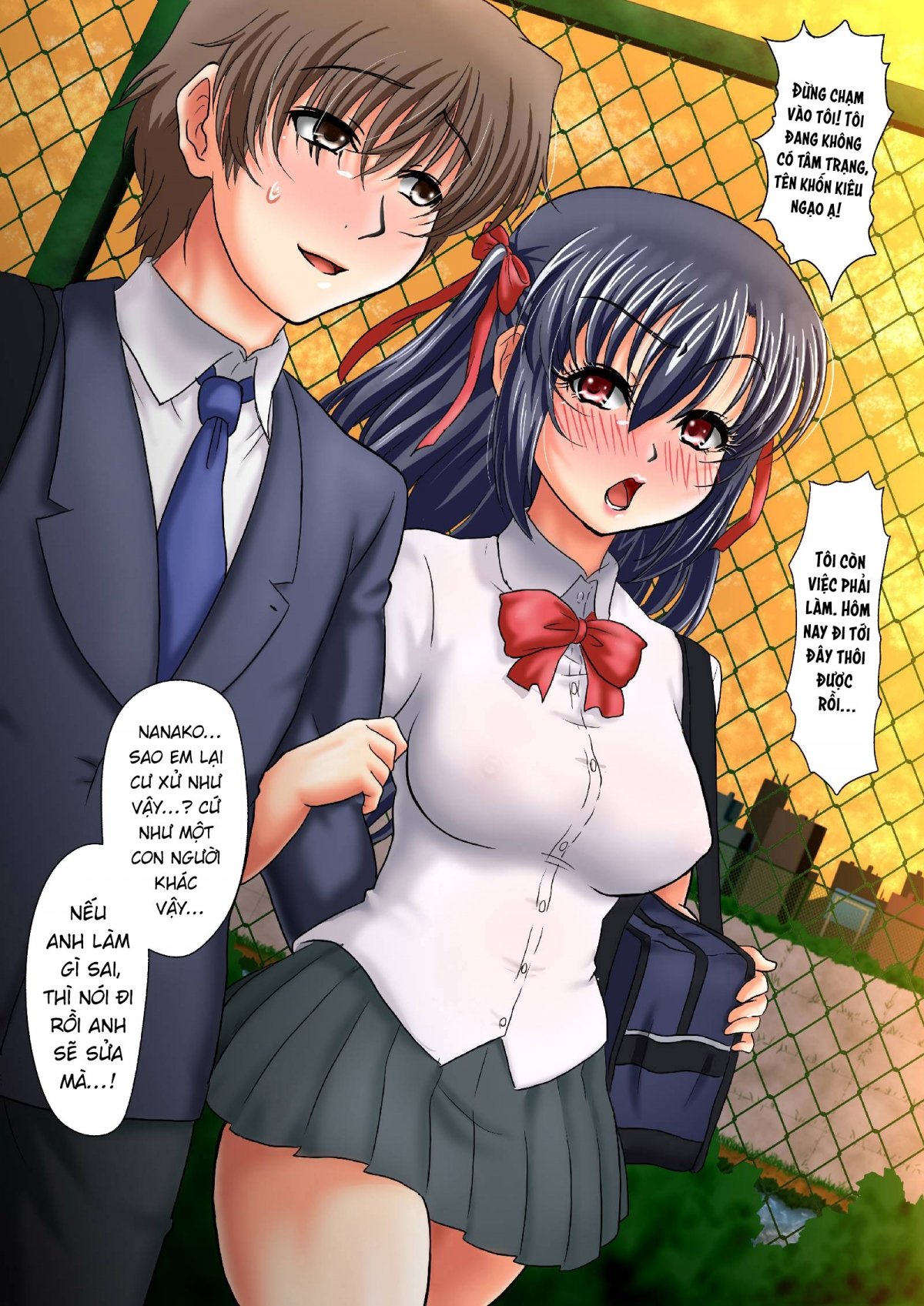HentaiVN.net - Ảnh 42 - Chijoku Ni Ochita Kanojo ~Netori To Rinkan No Hashi~ [A Girls Fall From Grace - A Bridge Of Cheating And Gang Rape] - Oneshot