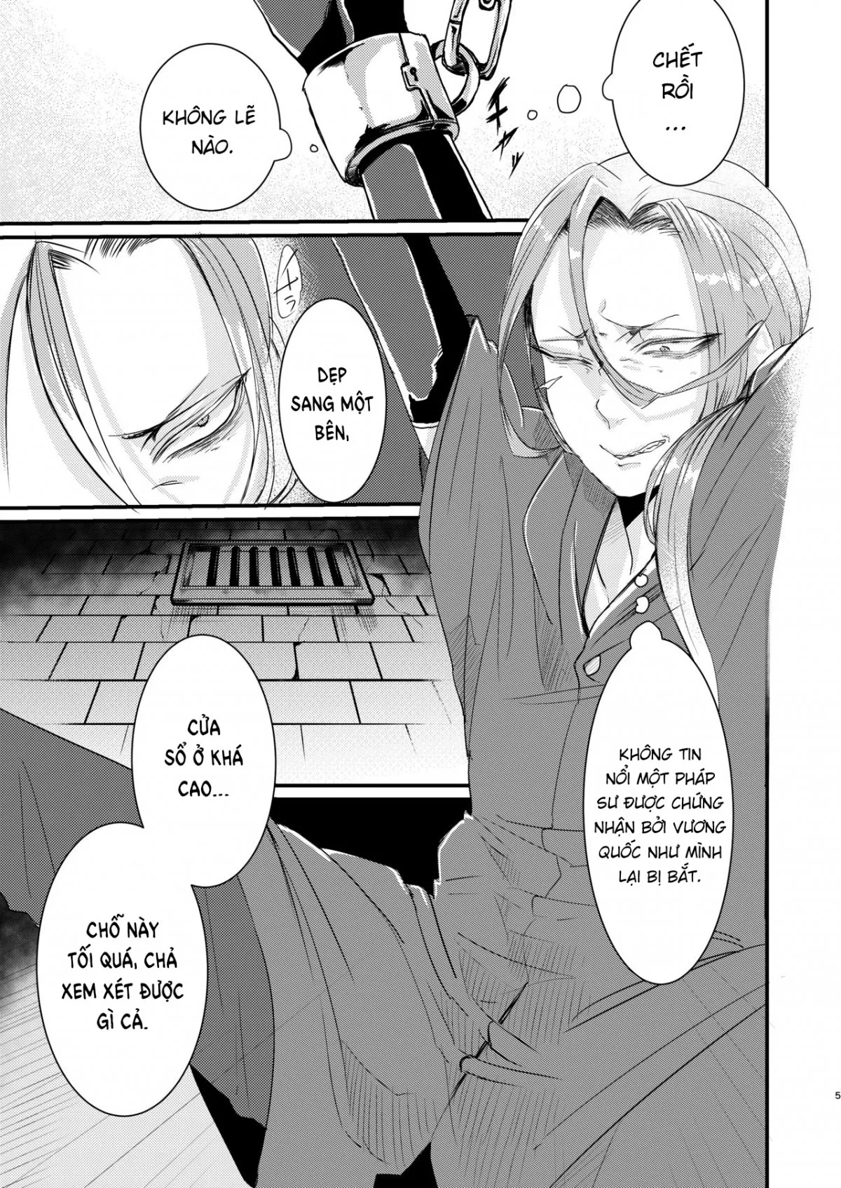HentaiVN.net - Ảnh 5 - Câu chuyện về nam pháp sư bị xúc tu chơi [男魔導師が触手でめちゃくちゃにされる本] - Oneshot
