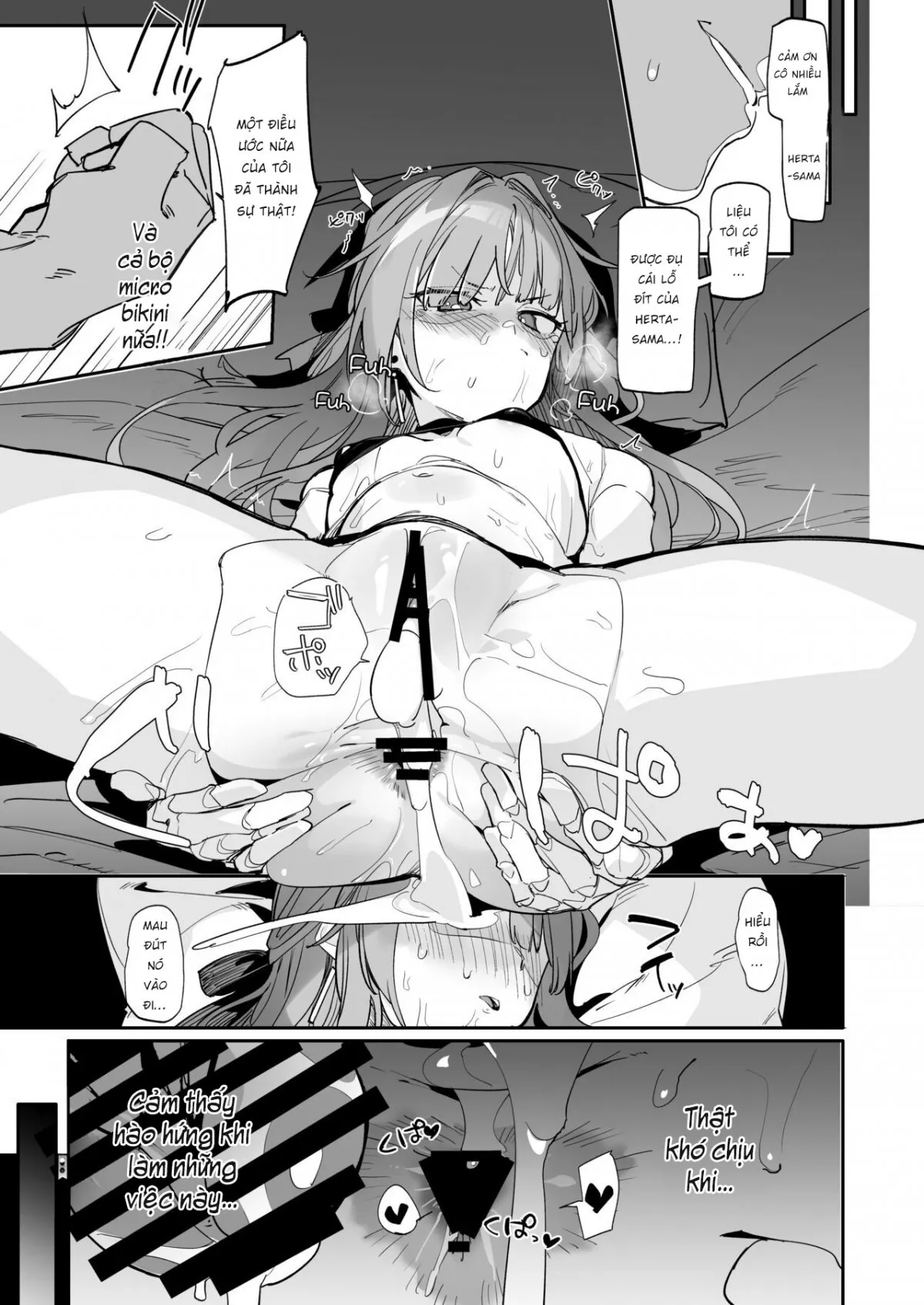 HentaiVN.net - Ảnh 16 - Câu Chuyện Về Quý Cô Herta Hoàn Hảo Hóa Dại [Miss Herta no Kanpeki ga Par ni Nacchau Ohanashi | The Story Where Madame Herta’s Perfection Goes POOF!] - Oneshot