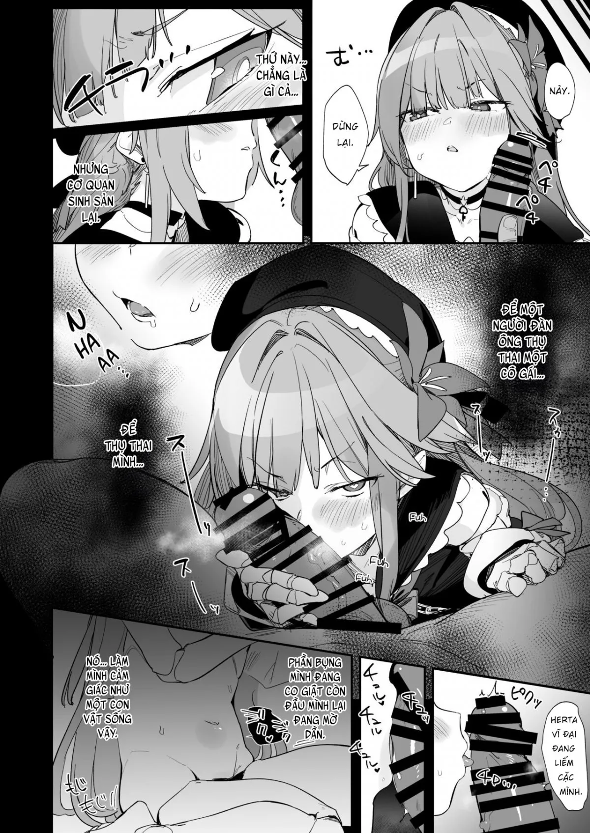 HentaiVN.net - Ảnh 3 - Câu Chuyện Về Quý Cô Herta Hoàn Hảo Hóa Dại [Miss Herta no Kanpeki ga Par ni Nacchau Ohanashi | The Story Where Madame Herta’s Perfection Goes POOF!] - Oneshot