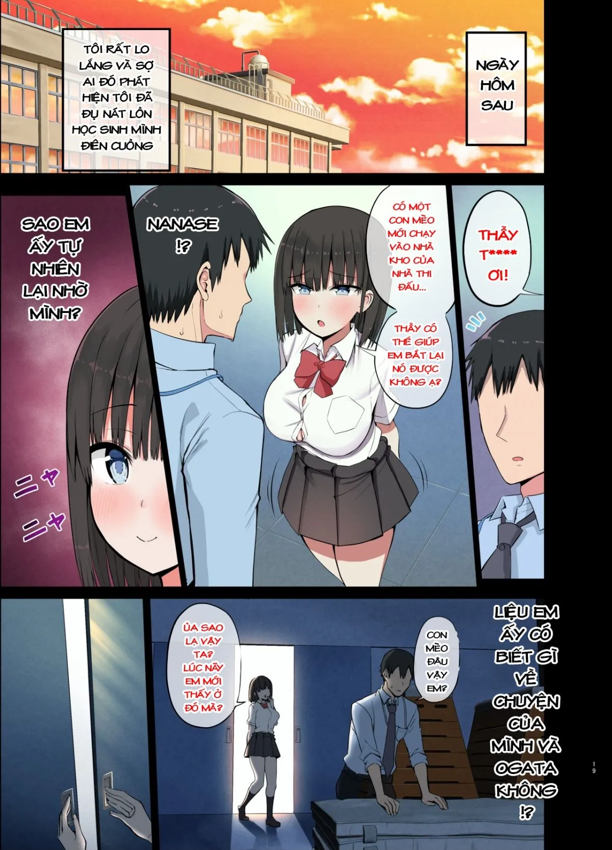 HentaiVN.net - Ảnh 19 - Bitch Gal! Sensei no BIG Chinchin Daaisuki [Slutty Gals! ~We Luv Your BIG Dick~; Giáo Dục Hai Con Phò Non Bằng Con Cặc BỰ] - Full 44 trang