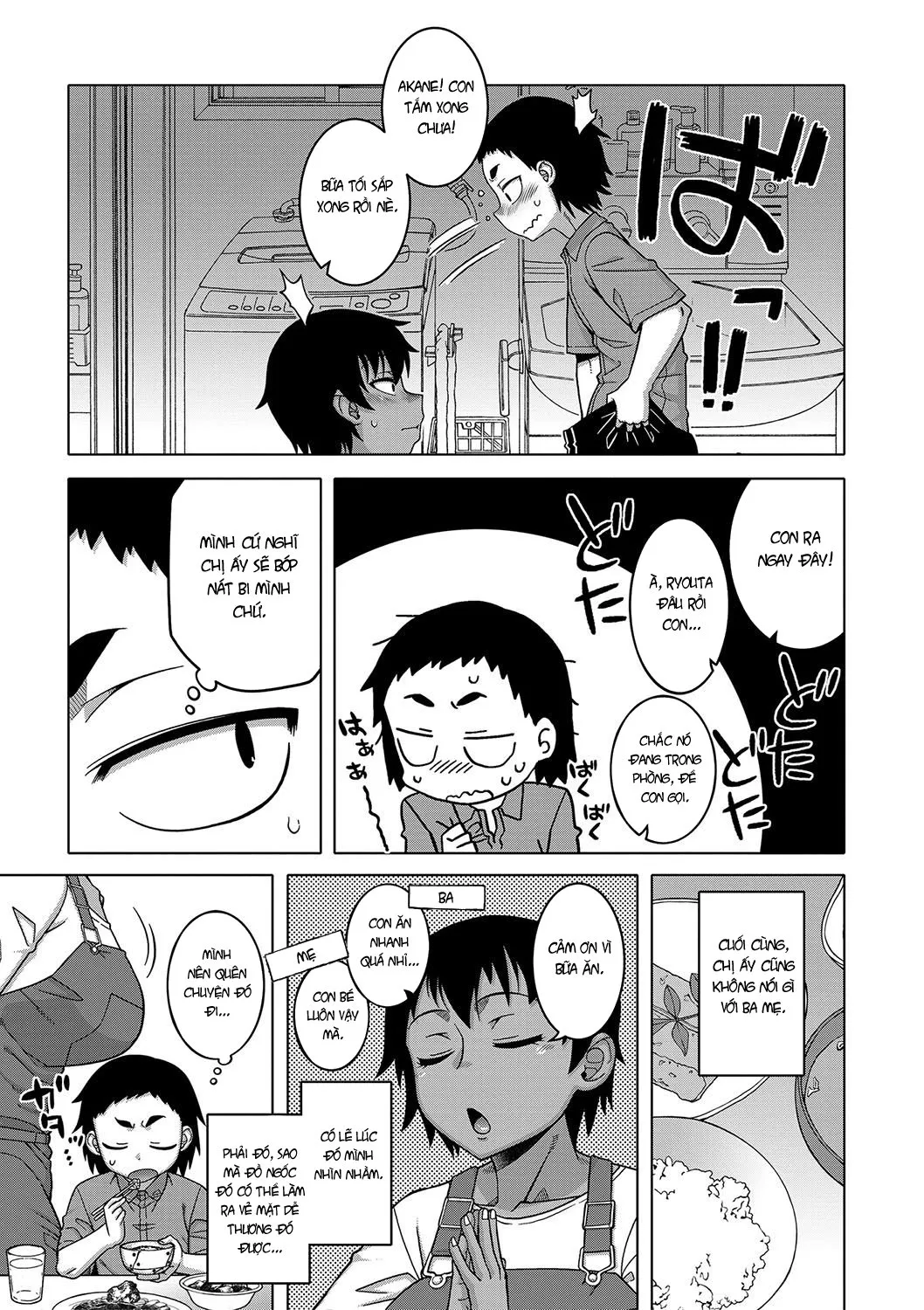 HentaiVN.net - Ảnh 10 - Làm liều với bà chị hay bắt nạt tôi [Chotto Bijin de Mune ga Dekakute Eroi dake no Baka-nee] - Chap 1