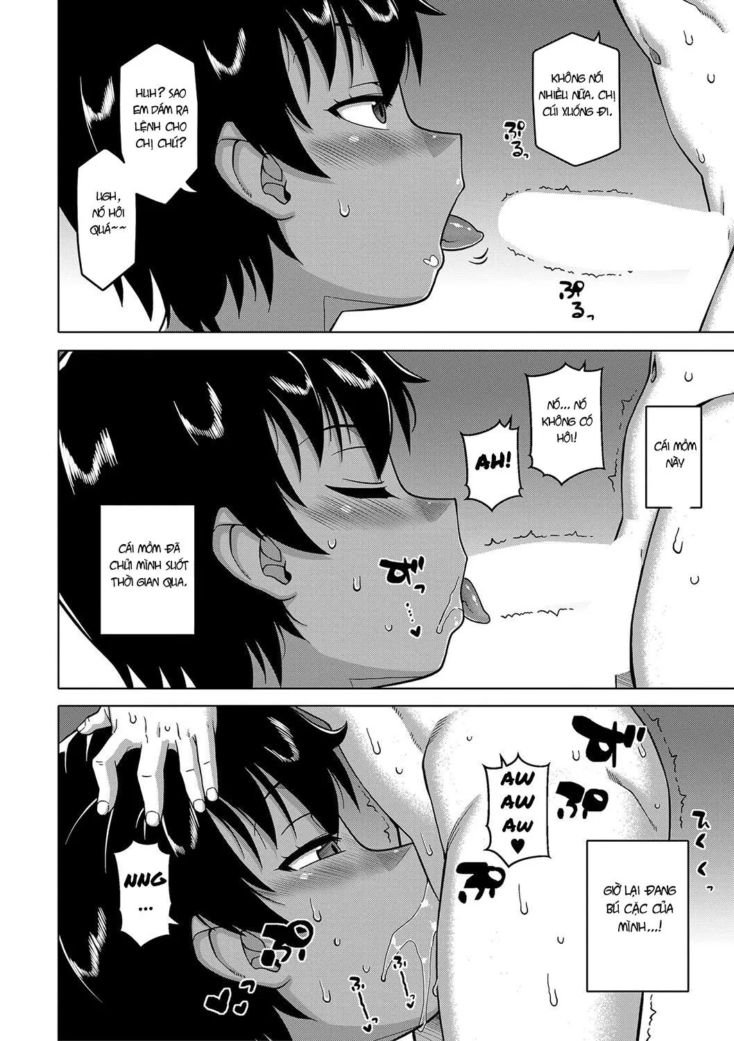 HentaiVN.net - Ảnh 15 - Làm liều với bà chị hay bắt nạt tôi [Chotto Bijin de Mune ga Dekakute Eroi dake no Baka-nee] - Chap 1