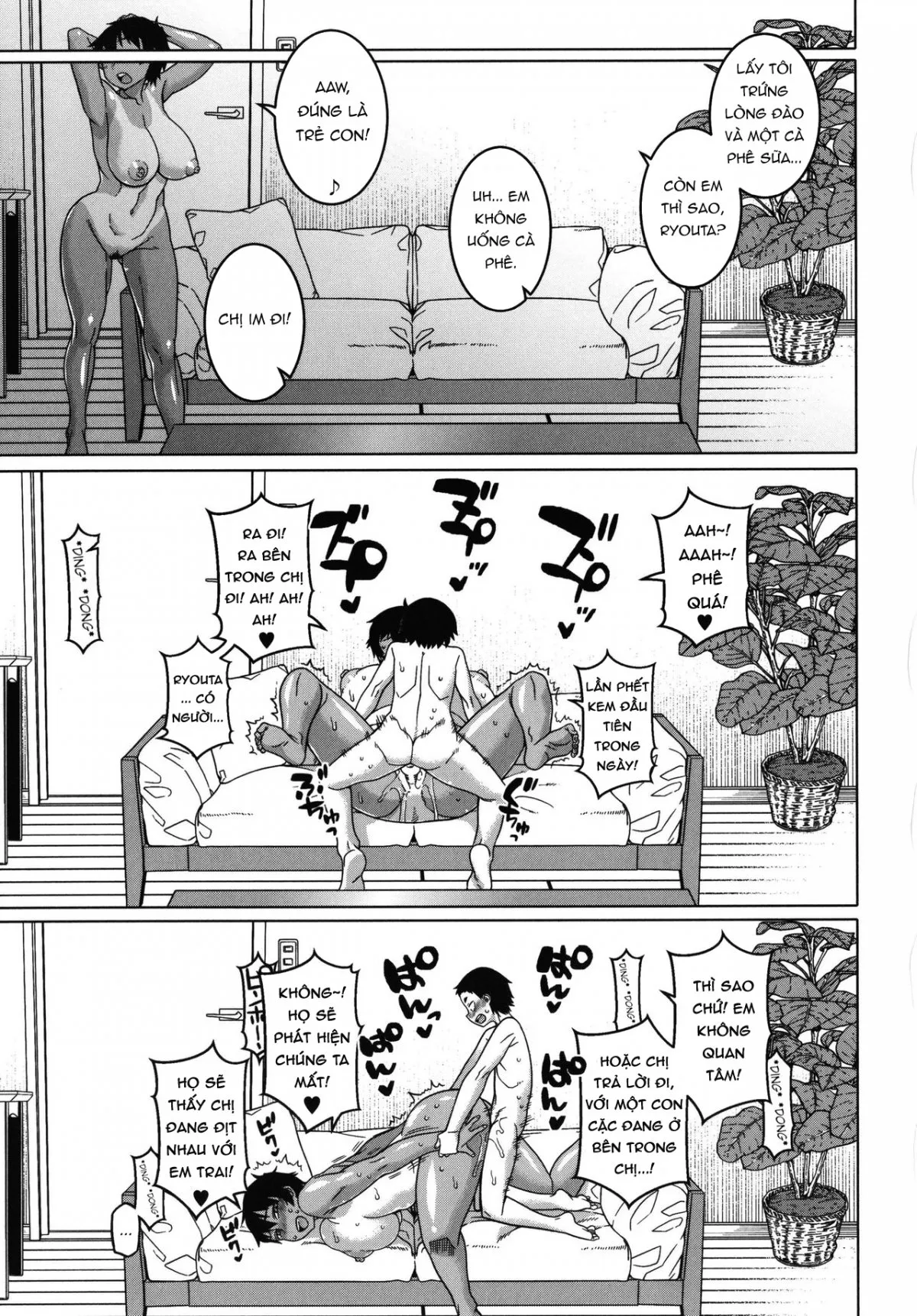HentaiVN.net - Ảnh 26 - Làm liều với bà chị hay bắt nạt tôi [Chotto Bijin de Mune ga Dekakute Eroi dake no Baka-nee] - Chap 2
