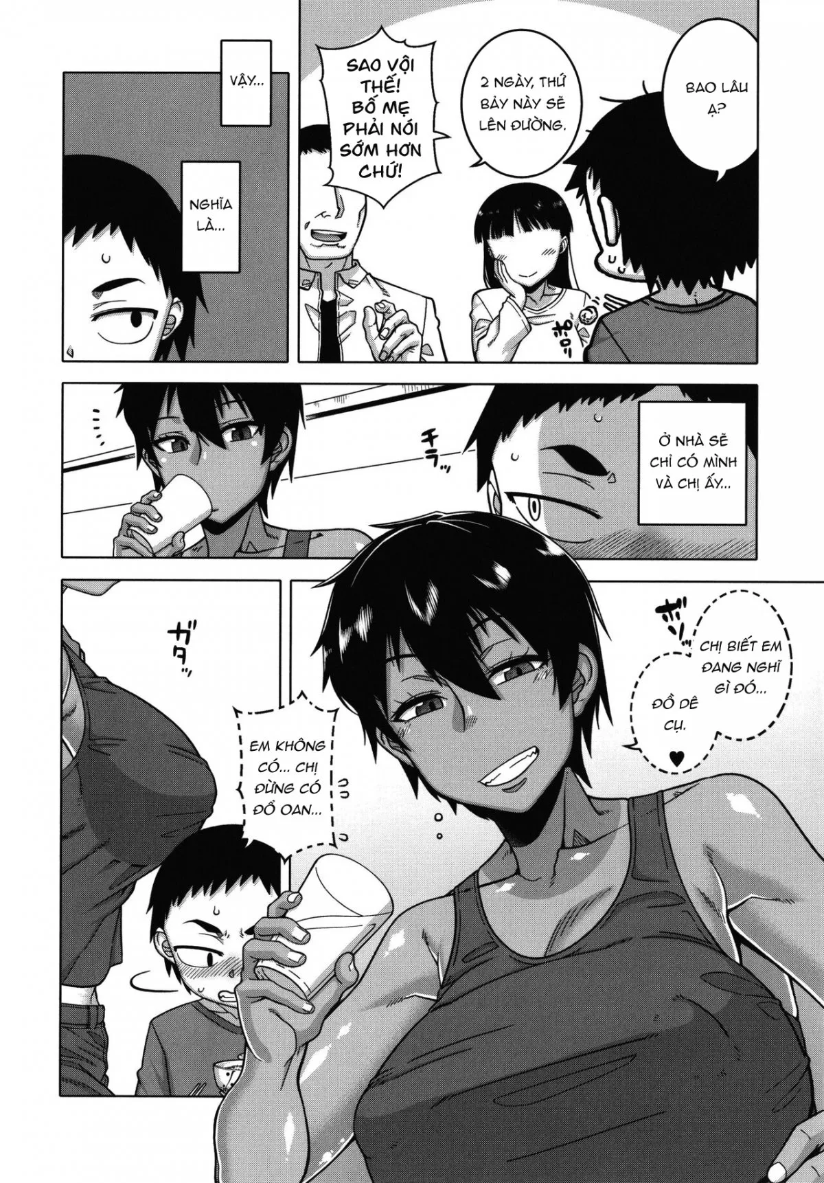 HentaiVN.net - Ảnh 7 - Làm liều với bà chị hay bắt nạt tôi [Chotto Bijin de Mune ga Dekakute Eroi dake no Baka-nee] - Chap 2