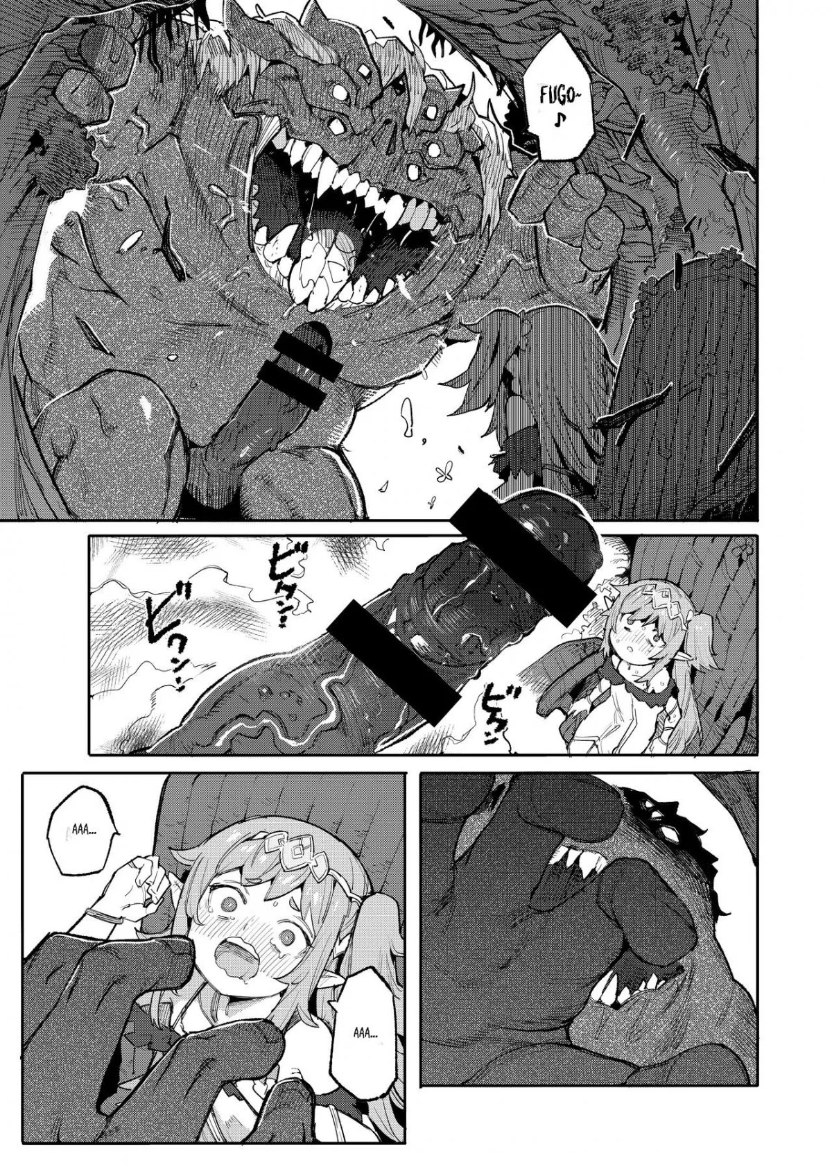 HentaiVN.net - Ảnh 15 - Enslaved Nymph Nyehil [Enslaved Nymph Nyehil - The Tale of a Broken Sow Whose Immature Womb Was Trained To Submit] - Oneshot