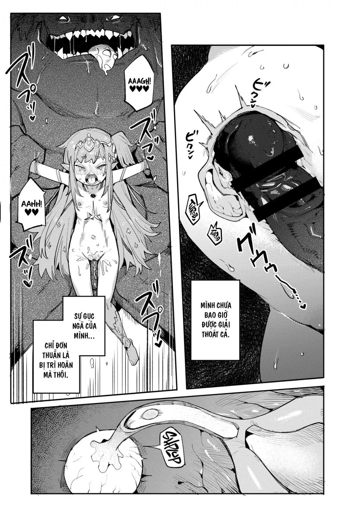 HentaiVN.net - Ảnh 17 - Enslaved Nymph Nyehil [Enslaved Nymph Nyehil - The Tale of a Broken Sow Whose Immature Womb Was Trained To Submit] - Oneshot